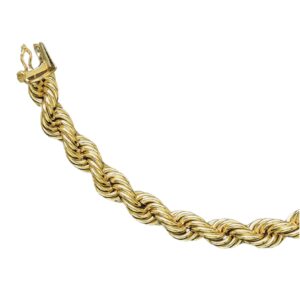 Bracelet ou collier maille corde