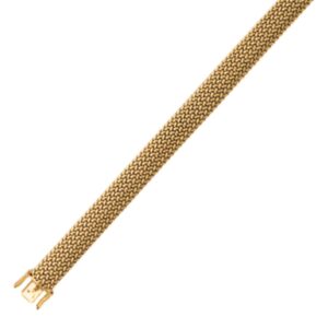 Bracelet polonais galbé tout brillant