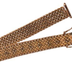Collier ou bracelet polonais réversible fleur brillant
